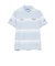PURPLE LABEL / MONTAUK ボーダー モックネックシャツ（接触冷感・吸水速乾・UVカット）