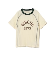 【別注】DISCUS ATHLETIC / 半袖 ラグラン スリーブ Tシャツ（100～150cm）