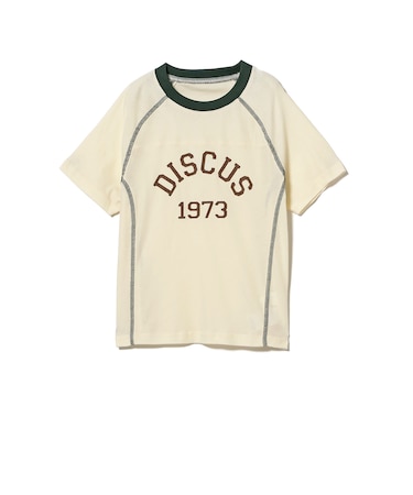 【別注】DISCUS ATHLETIC / 半袖 ラグラン スリーブ Tシャツ（100～150cm）