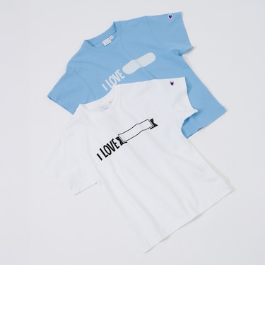 【別注】Champion / プリント Tシャツ