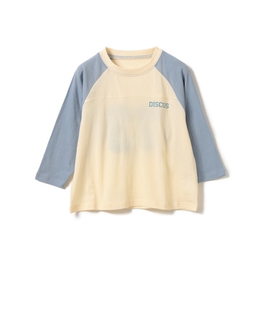 【別注】DISCUS ATHLETIC / 長袖 ラグラン スリーブ Tシャツ(100~150cm)