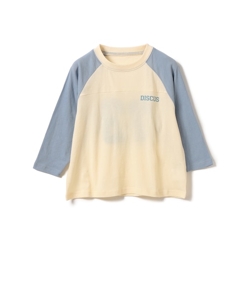 【別注】DISCUS ATHLETIC / 長袖 ラグラン スリーブ Tシャツ(100~150cm)