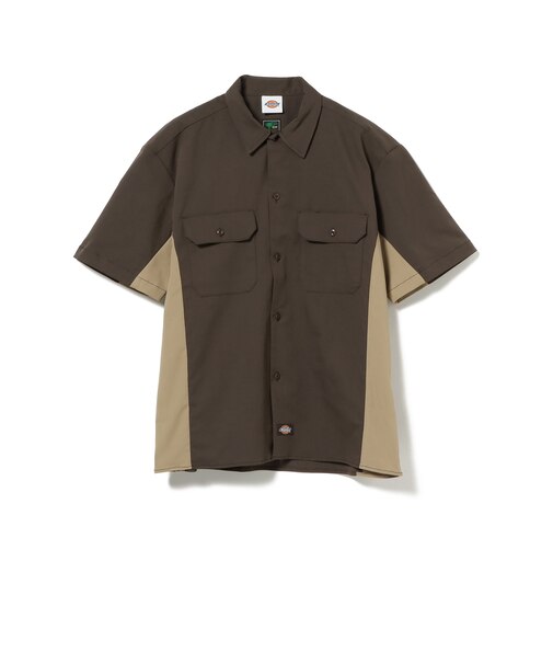 【別注】Dickies / バイカラー ゴルフ ワークシャツ