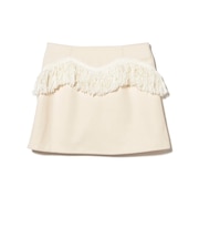 GHOSPELL / Soliha Fringe Skirt