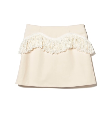 GHOSPELL / Soliha Fringe Skirt