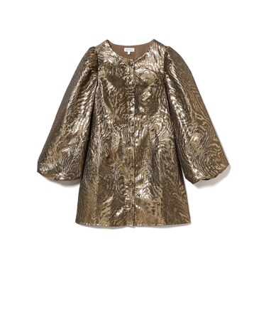 GHOSPELL / Jouri Metallic Mini Dress
