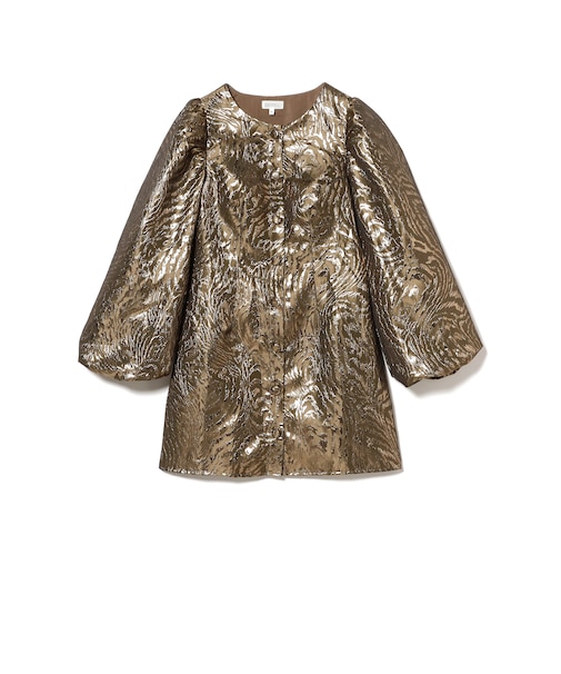 GHOSPELL / Jouri Metallic Mini Dress