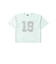 メッシュ プリント Tシャツ【ワイドショートフィット】