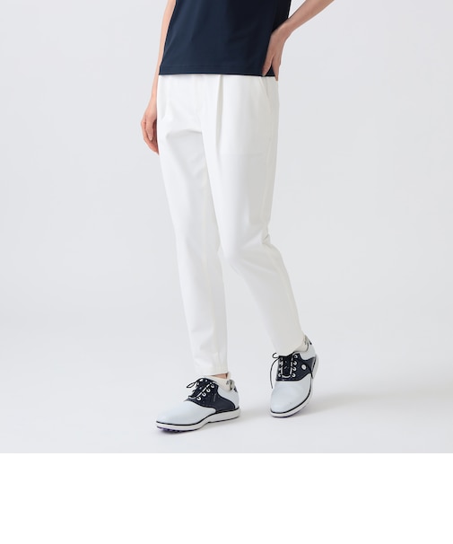 PURPLE LABEL / ストレッチ テーパード ロングパンツ