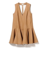 GHOSPELL / Camila Faux Leather Mini Dress