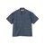 【別注】UNIVERSAL OVERALL / シャンブレー ジップ ショートスリーブ シャツ