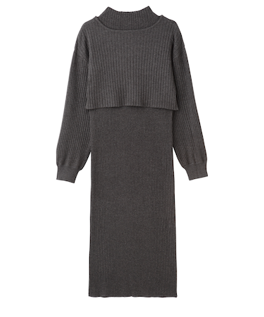 セットアップニットワンピ