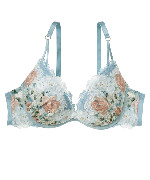 まいにち美胸ライトプリントレースブラＤ