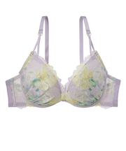 まいにち美胸ライトプリントレースブラＤ