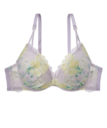 まいにち美胸ライトプリントレースブラＤ