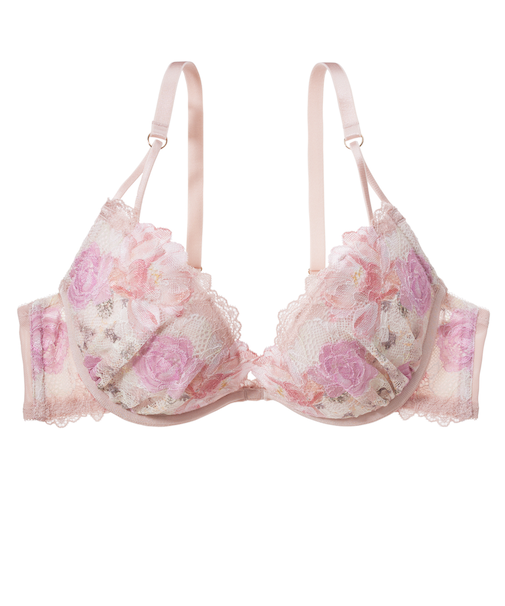 まいにち美胸ライトプリントレースブラＤ