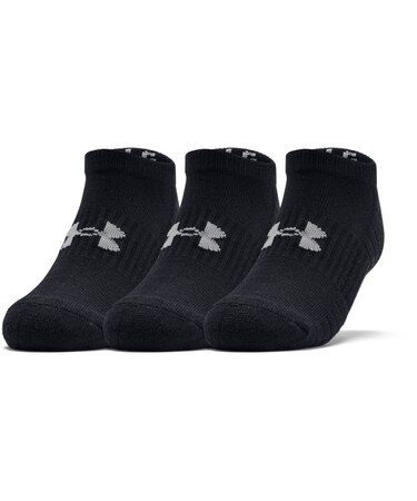 UAトレーニング コットン ノーショー ソックス （3足セット）（トレーニング/UNISEX）