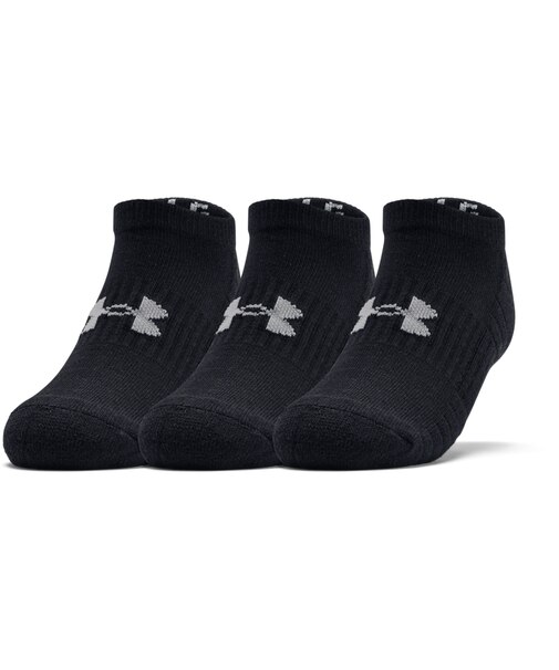 UAトレーニング コットン ノーショー ソックス （3足セット）（トレーニング/UNISEX）