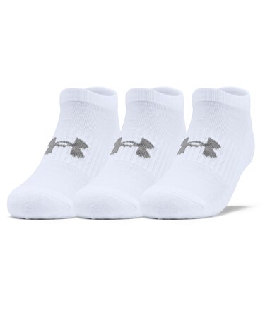 UAトレーニング コットン ノーショー ソックス （3足セット）（トレーニング/UNISEX）