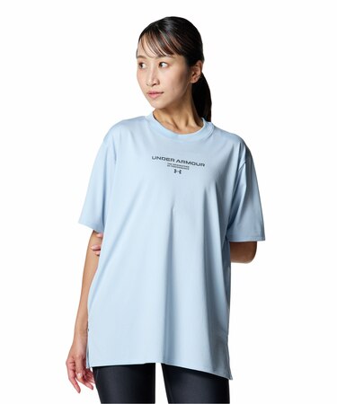 UAテック オーバーサイズ グラフィック Tシャツ（トレーニング/WOMEN）