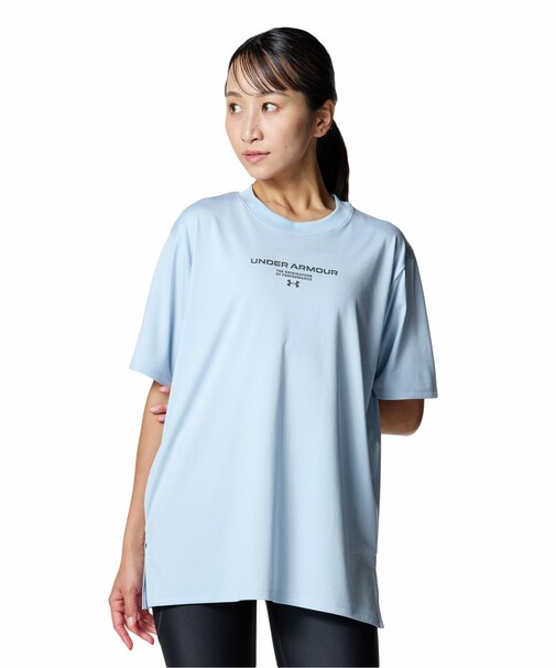UAテック オーバーサイズ グラフィック Tシャツ（トレーニング/WOMEN）