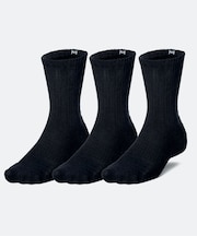 UAトレーニング コットン クルーソックス （3足セット）（トレーニング/UNISEX）