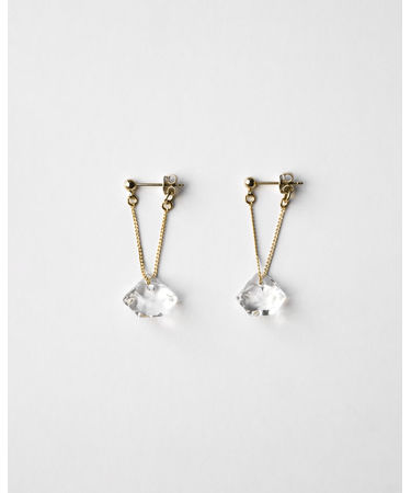 ピアス ダイヤモンドカレット