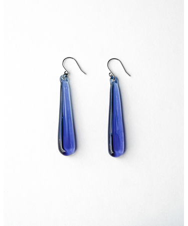 ピアス Shizuku ブルー NF