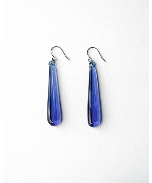 ピアス Shizuku ブルー NF