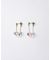 イイダ傘店 ピアス ブルーベリー NF
