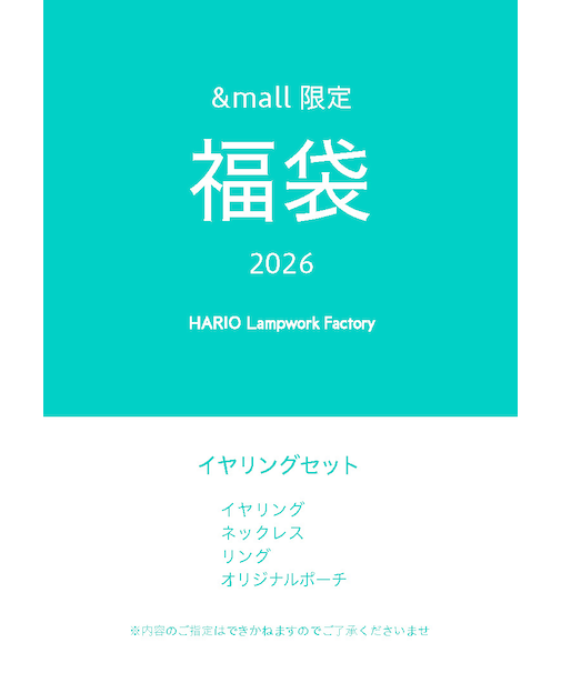 2026 福袋 イヤリングセット | &mall限定