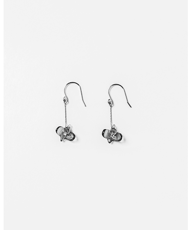 バーズワーズ ピアス バードレスト グレー NF