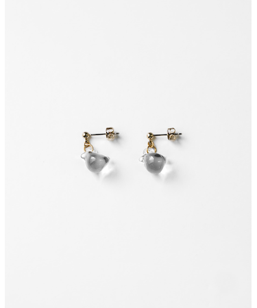 バーズワーズ ピアス プランプバード クリア NF