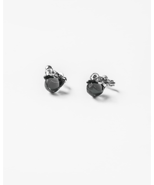 バーズワーズ イヤリング プランプバード グレー NF