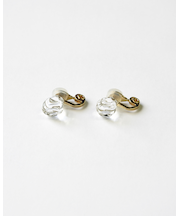 イヤリング ウェーブショコラ NF