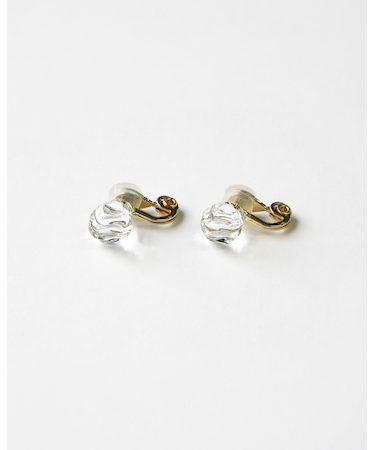 イヤリング ウェーブショコラ NF