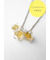 ネックレス ひとふさのミモザ イエロー NF