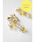 イヤリング ひとふさのミモザ イエロー NF