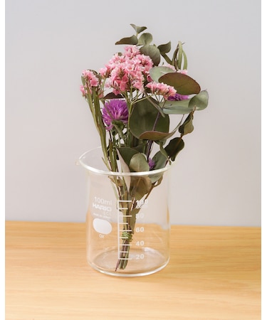 ドライフラワーのミニブーケ 2026（ピンク）