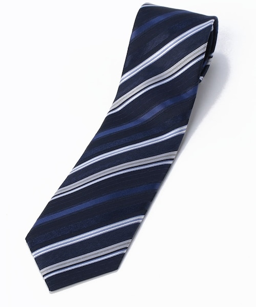 ネイビーマルチストライプネクタイ｜ダーバンのアウトレット通販