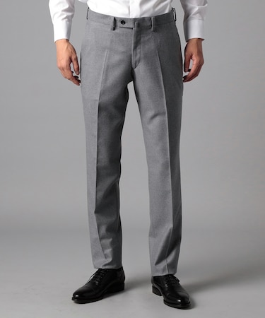 【ZEAL】サキソニードレスパンツ(0プリーツ)