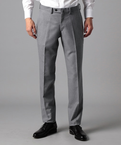 【ZEAL】サキソニードレスパンツ(0プリーツ)