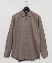 起毛ヘリンボンシャツ