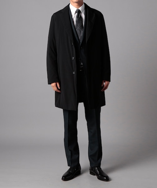 ダウンチェスターカラーコート(ミドルレングス)