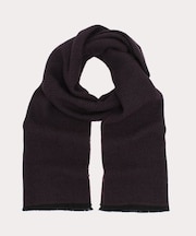 ビッグへリンボンショートフリンジマフラー