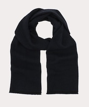 ビッグへリンボンショートフリンジマフラー