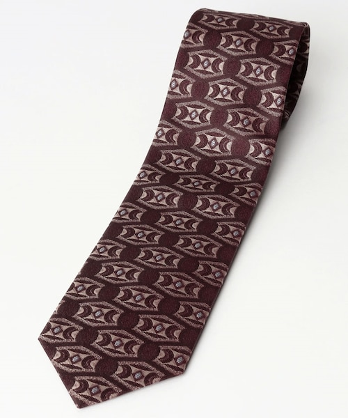 SHIPS別注】Stefano Cau: プリント バティック フラワー ネクタイ