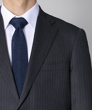 グレーストライプスーツ