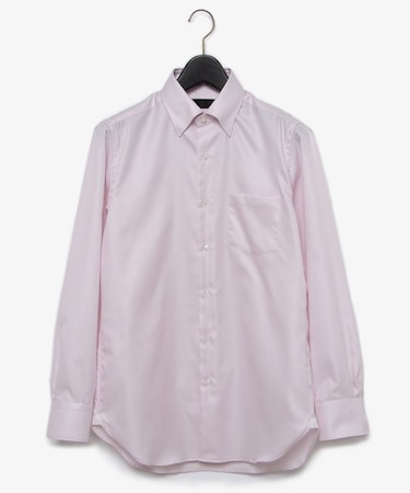 ダーバン D'URBAN ピンクドビードレスシャツ(スナップダウン) （ピンク）