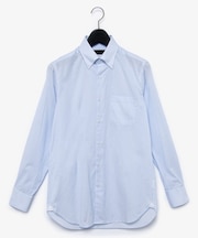 ダーバン D'URBAN 【MONSOON】ストライプシャツ(スナップダウン) （サックス）